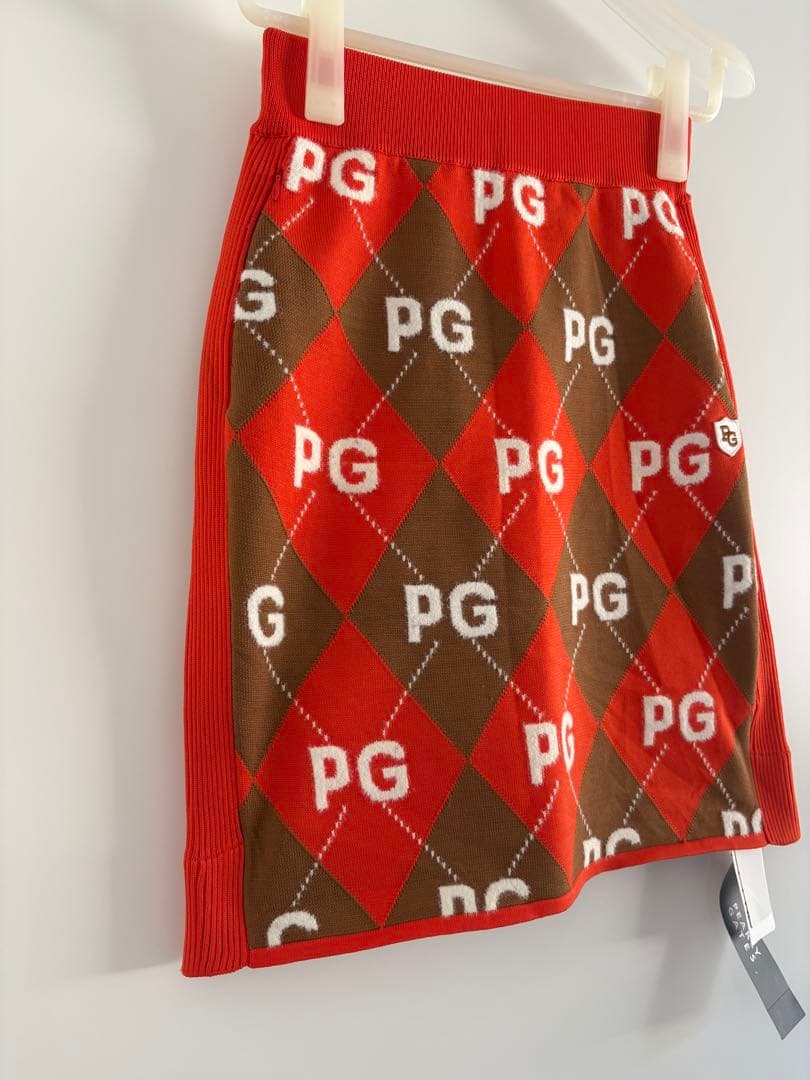 新品・PEARLY GATES 【定価35200円】ニットスカート Sサイズ