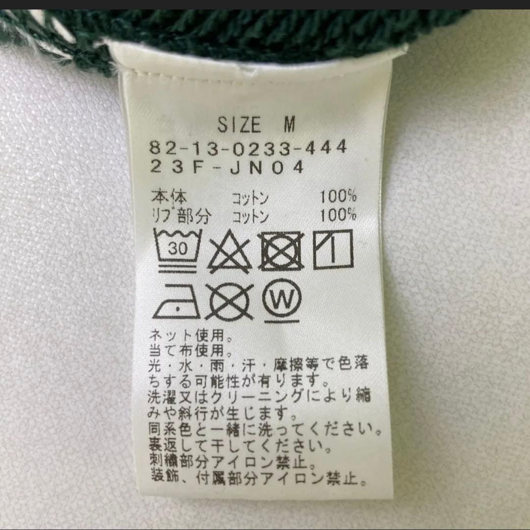 beams golf×JONES ダークグリーン パーカー　sizeM