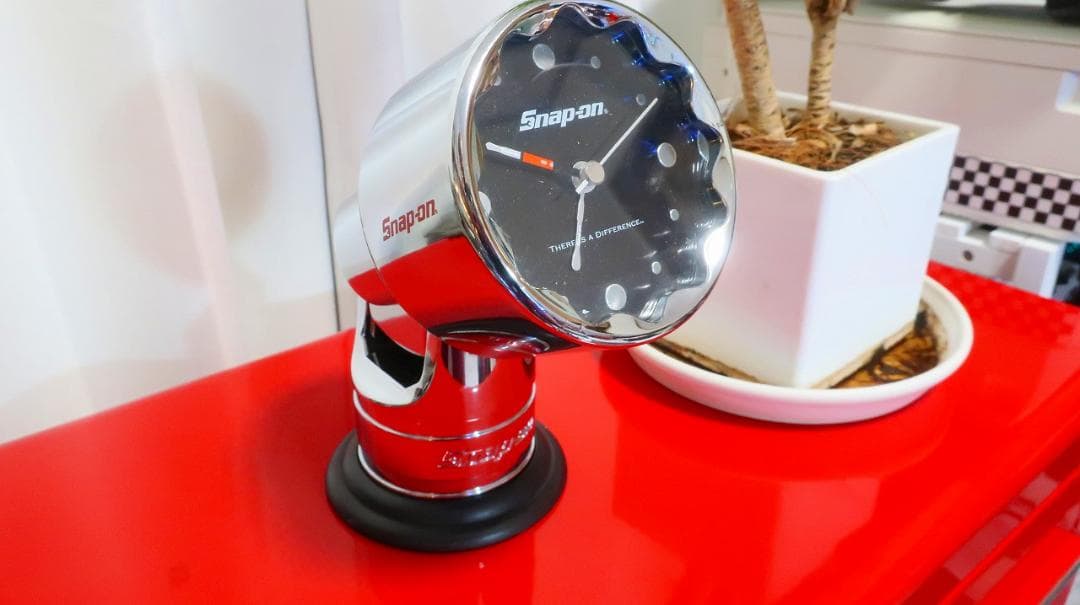 爆レア★スナップオン Snap on Tools ソケットレンチ型 置時計