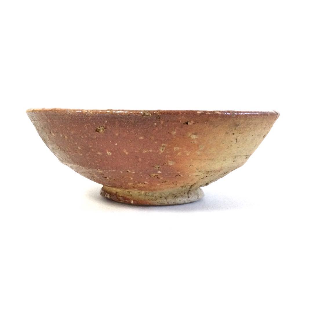 信楽焼 平茶碗 抹茶碗 高橋楽斎作 陶印有 茶道具 供箱付 T198