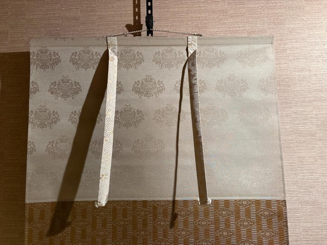 佐藤朴道　茶掛軸　円相　無一物　横　茶道具