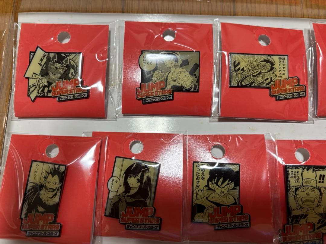 ジャンプフェスタ ジャンプスーパースターズ ピンバッジ