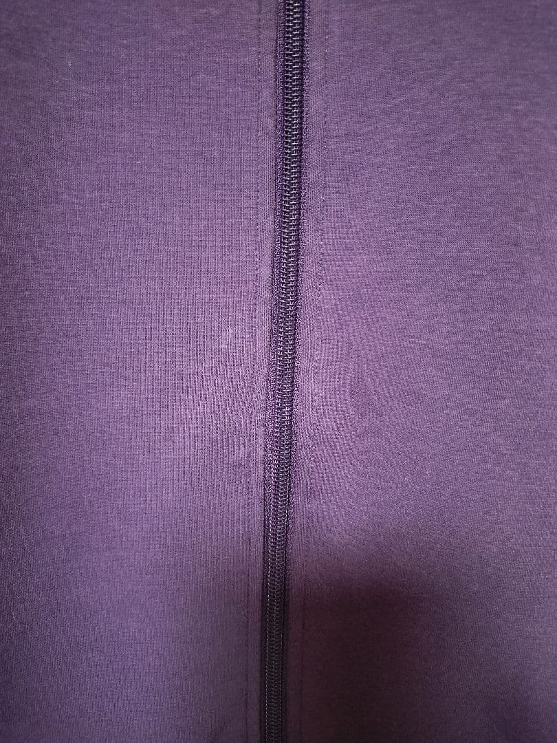 [Alexandros] パープル トラックジャケット S ショップバッグ付き