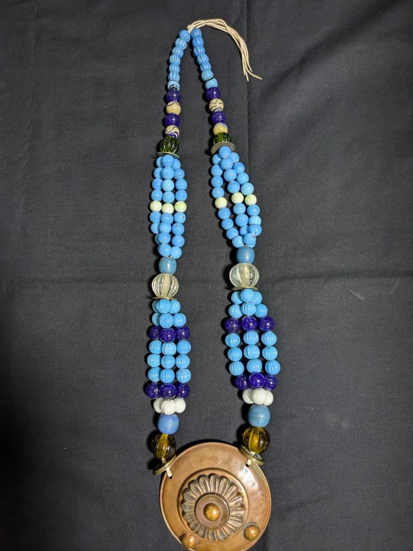 アイヌ　みかん玉　ガラス玉　アンティーク