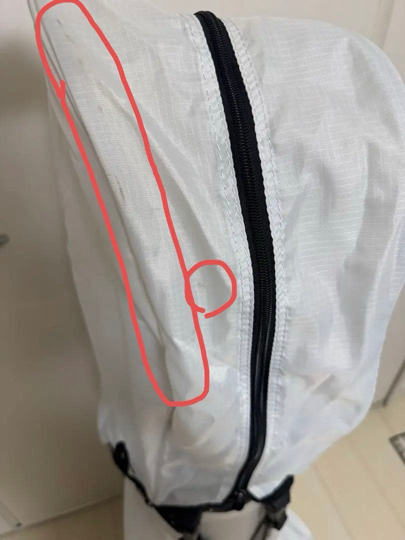 値下げ‼️JACK BUNNY キャディバッグ ホワイト