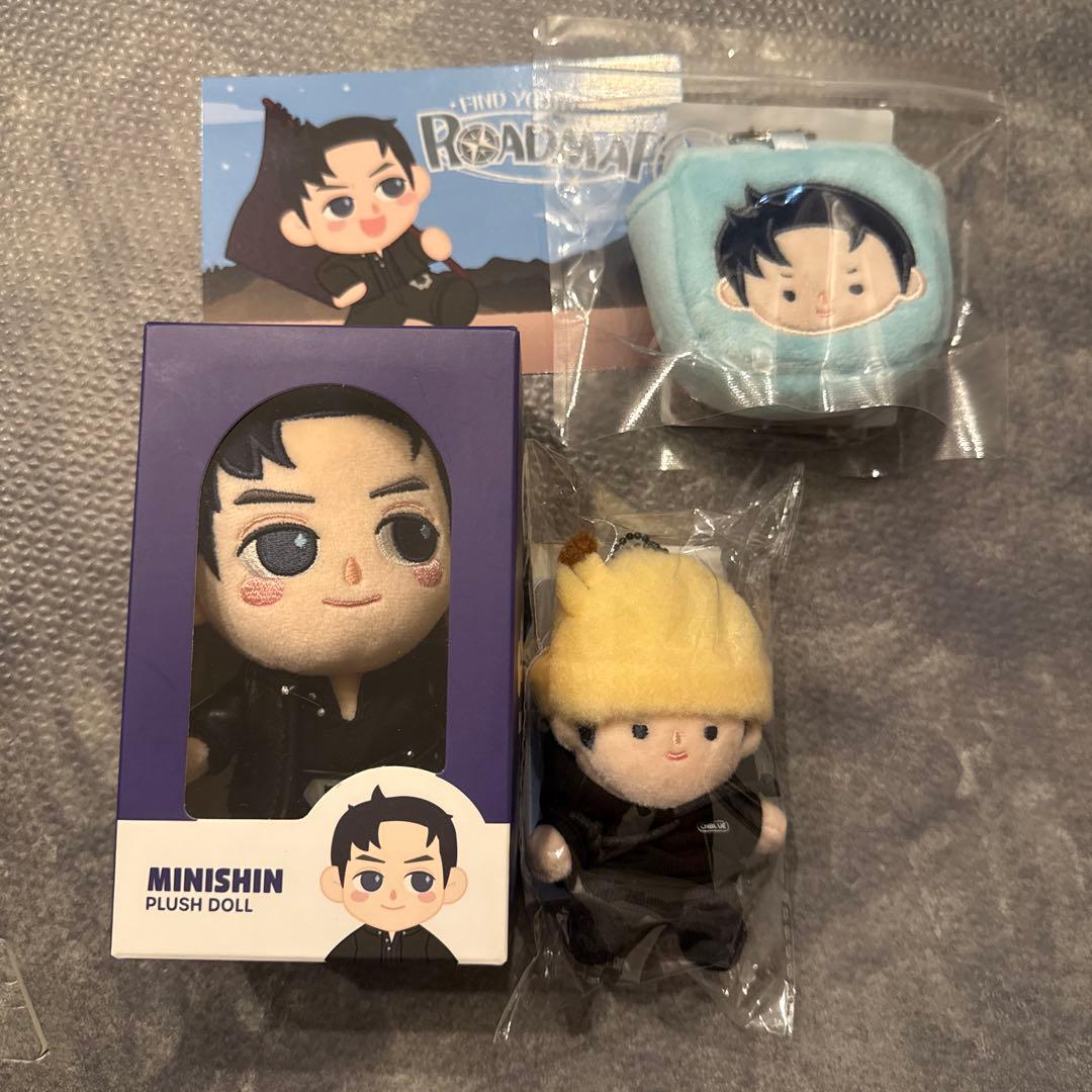 ジョンシンCNBLUE MINIBLUE ぬいぐるみ キーホルダー 3点セット