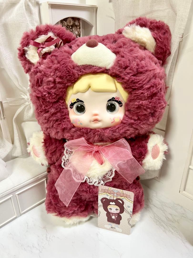 nommi おやすみくまさん400 % ピンク＆赤セット
