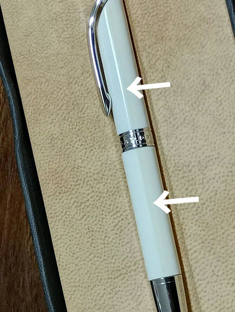 ブルガリ ミニ ボールペン シルバー 925 ホワイト 箱 保証書付