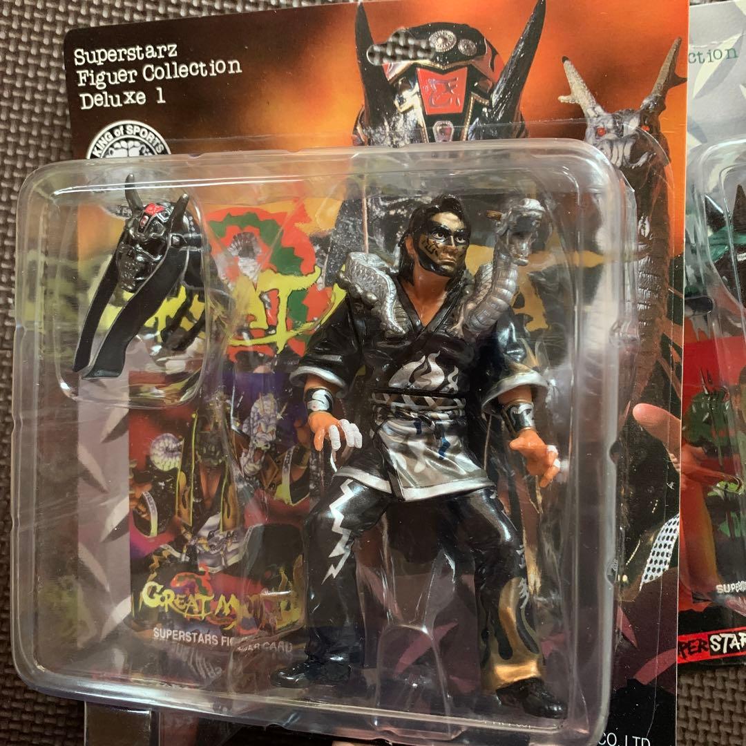 プロレスフィギュア 未開封品 1999 グレートムタ＋パワーウォーリアー