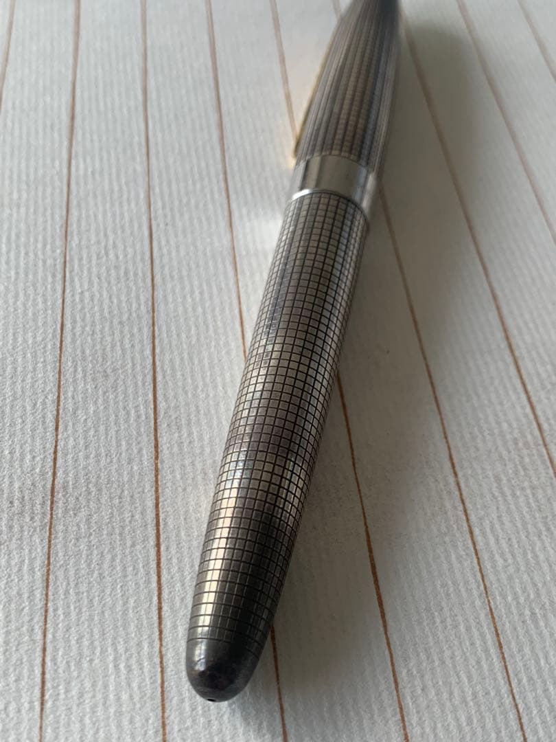 パイロット Elite シルバー 万年筆 18K