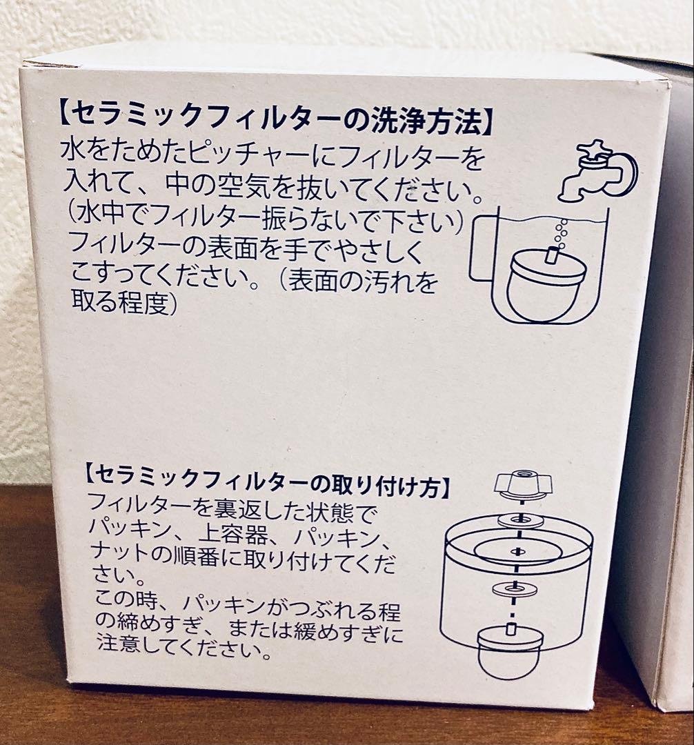 【５月購入】1000mlライフエッセンス＆NEWセラミックフィルター＆スポンジ