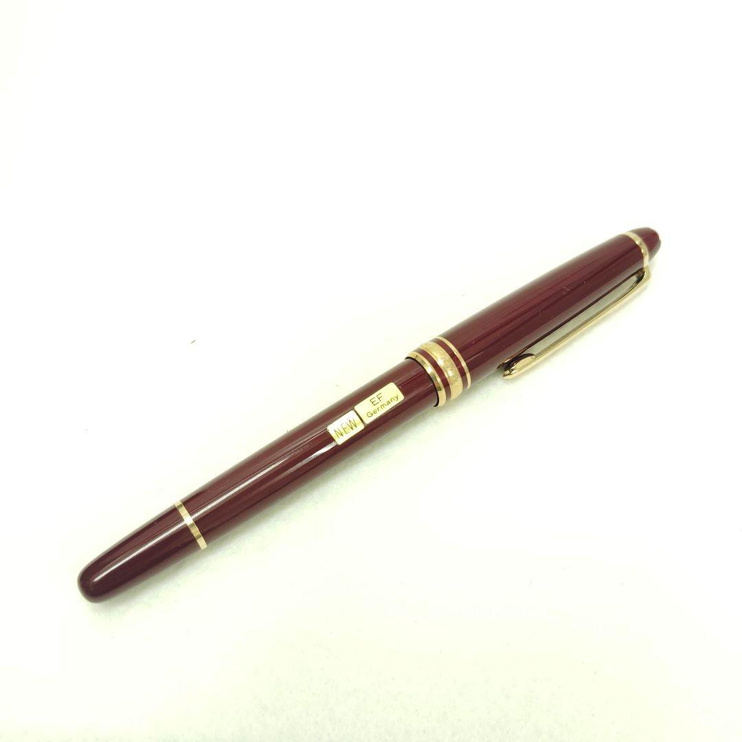 【T】美品✨Montblanc 万年筆 ボルドー インク・ケース付