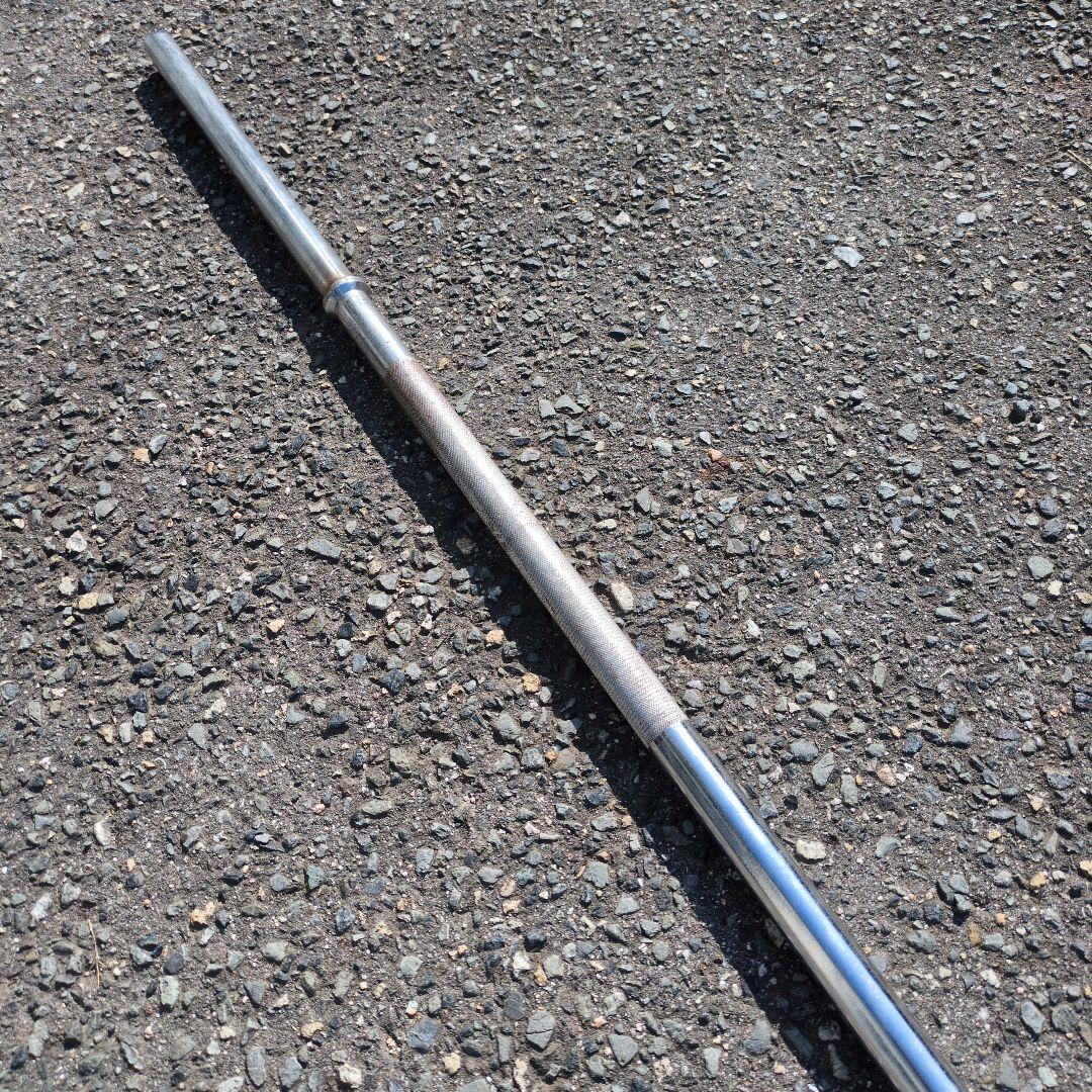 【兵庫県発手渡し希望】 バーベルバー シャフト200cm 穴径28mm