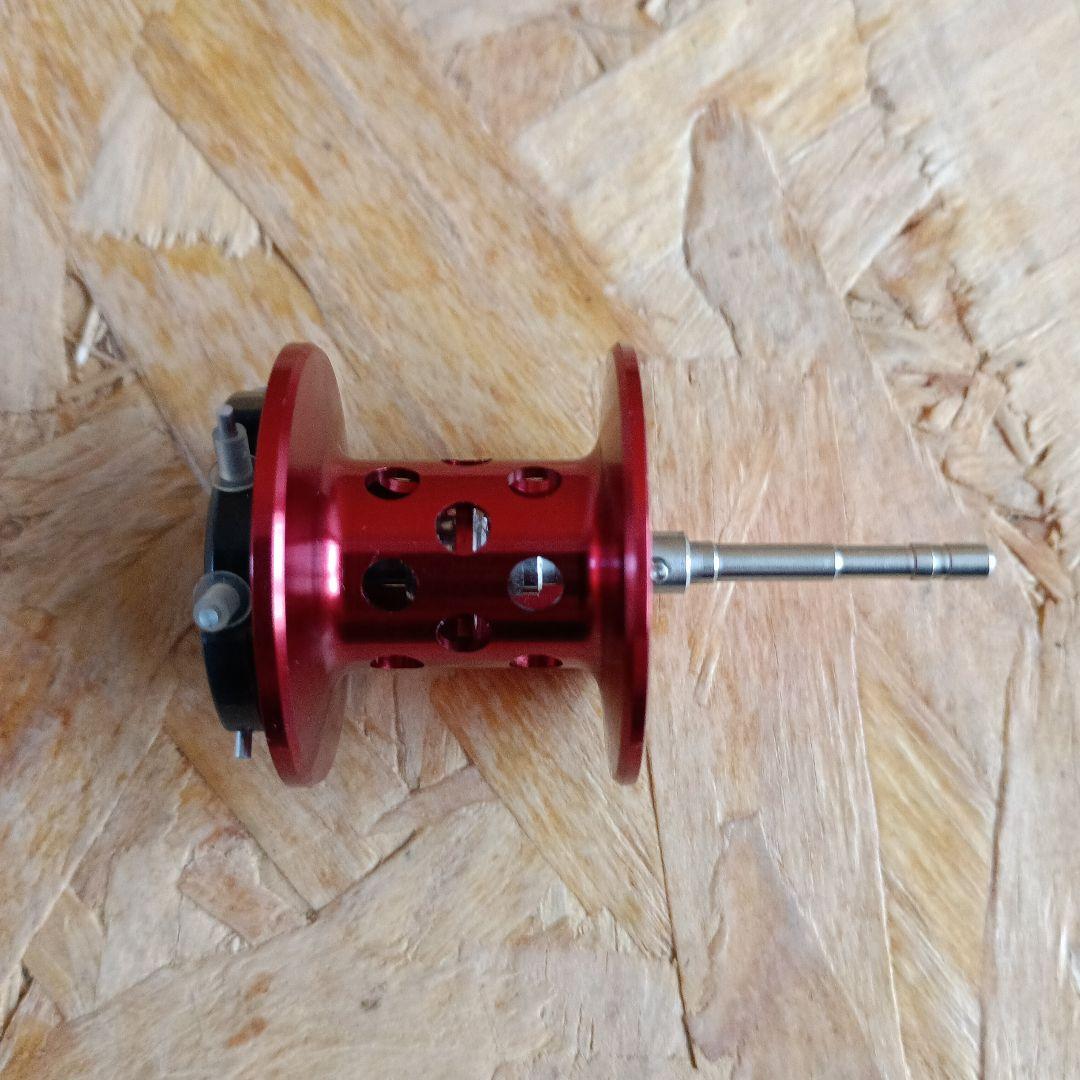 シマノ　07メタニウムMg右巻き （夢屋　07メタニウムMg用深溝スプール付き）