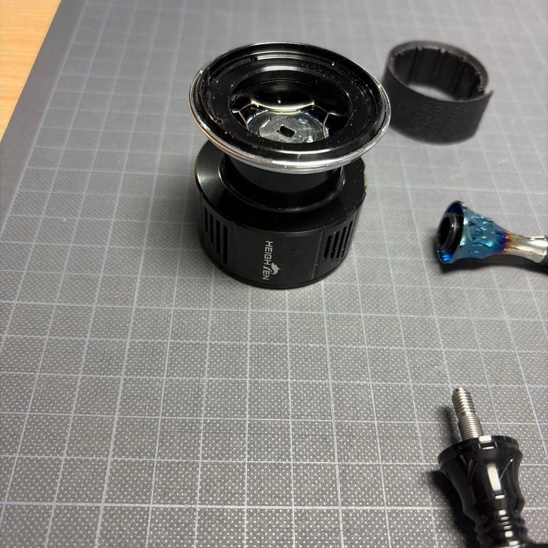 ハイテンスプール、ハンドル110、スタンドセット超超美品。