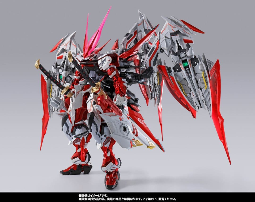 新品輸送箱未開封 L BUILD ガンダムアストレイ レッドドラゴニクス