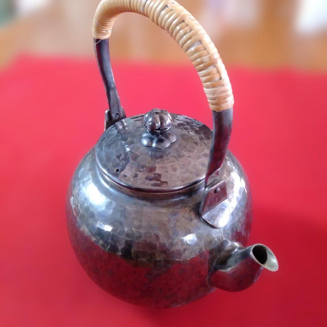 銀瓶　湯沸かし