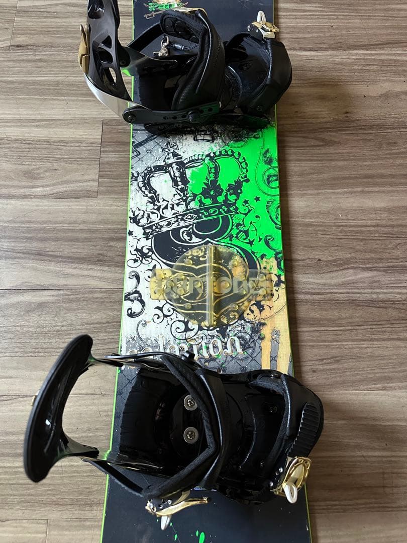 Salomon スノーボード 152cmビンディングPD size L/Mセット