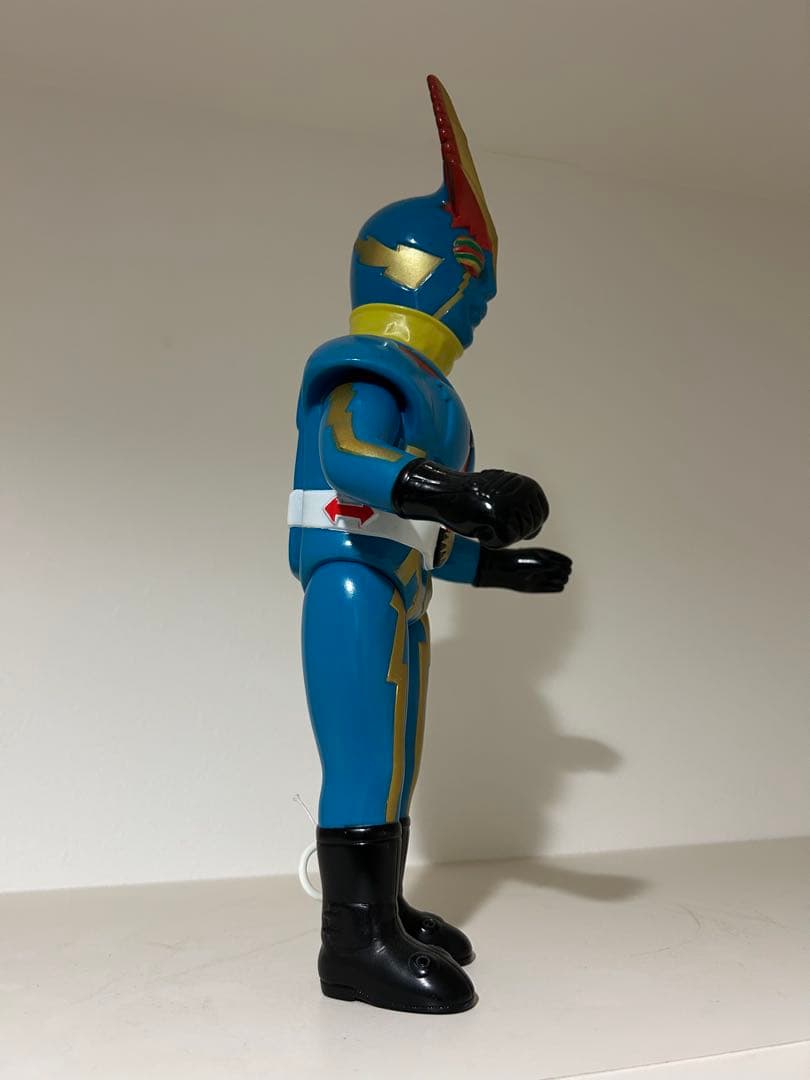 増田屋　マスダヤ　トーキング　イナズマン　復刻版　ソフビ　検）　旧バンダイ