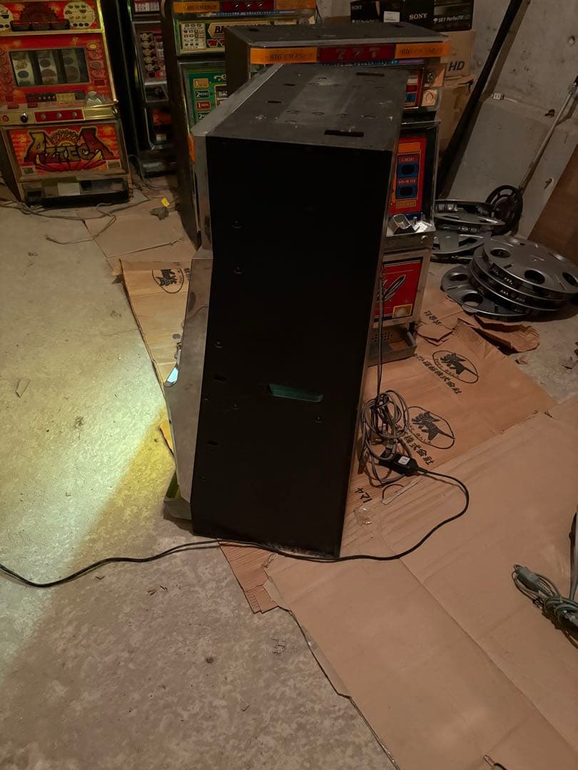 【通電確認済み】パチスロ実機 コンチネンタルIII 緑 レトロ スロットマシン②