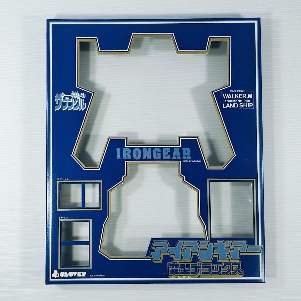 [新品] 戦闘メカ ザブングル アイアンギアー変形デラックス クローバー 美品
