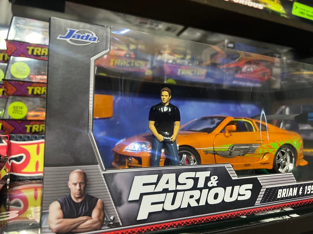 ミニカー FAST&FURIOUS JADATOYS 1/18 LED SUPRA
