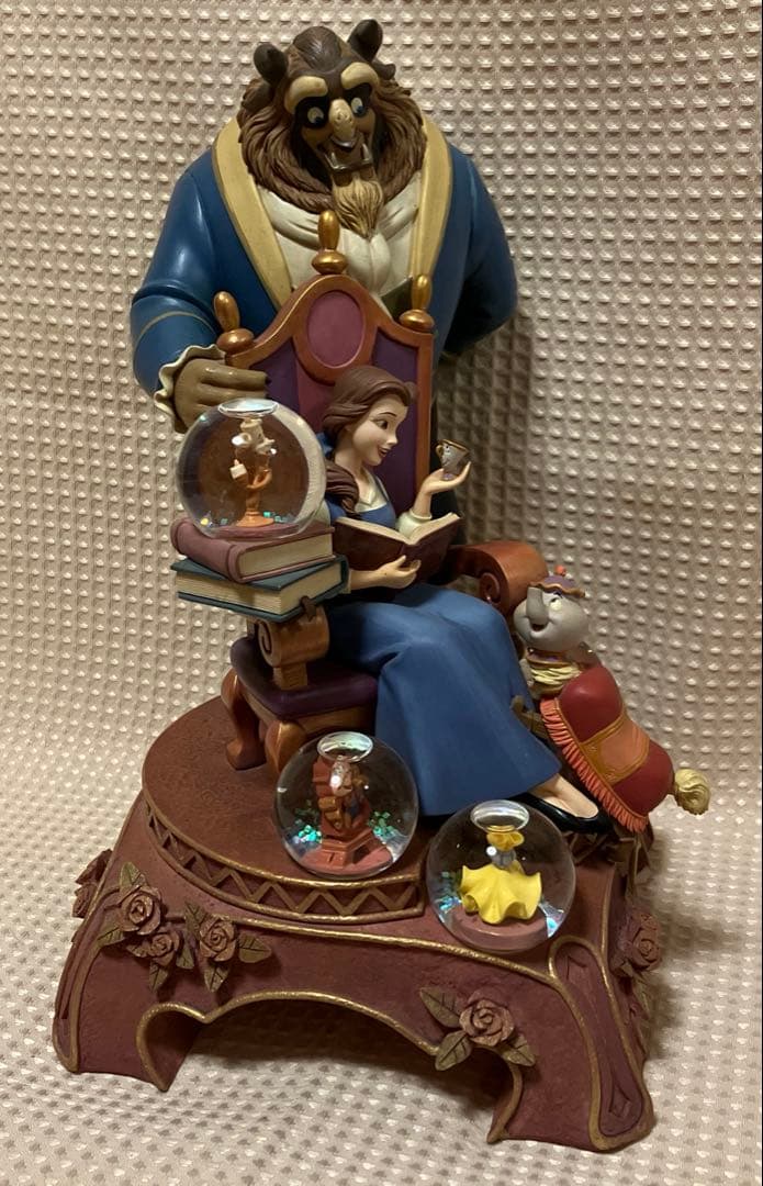 美女と野獣 Beauty and the Beast10周年記念スノーグローブ