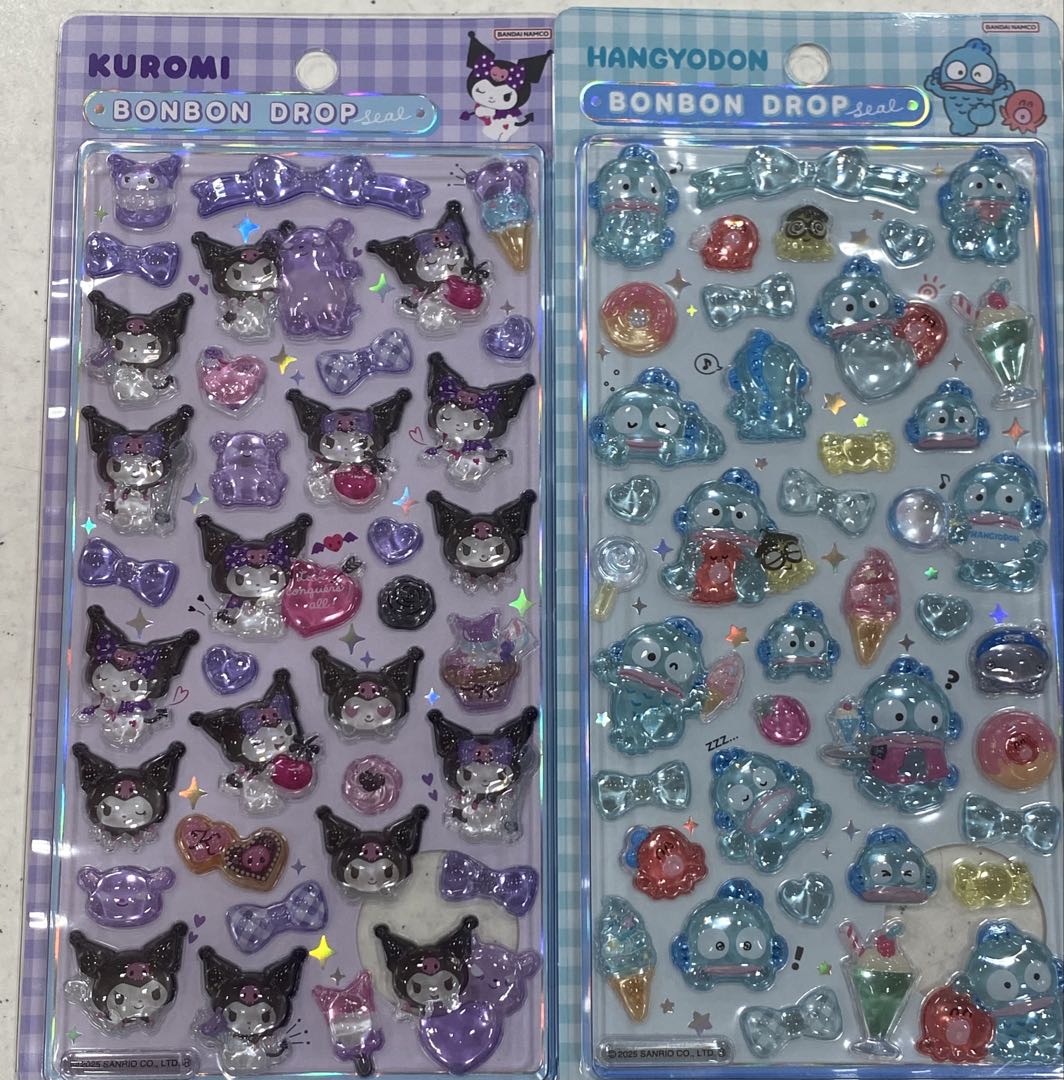 【正規品】サンリオ ボンボンドロップシール 8種類セット