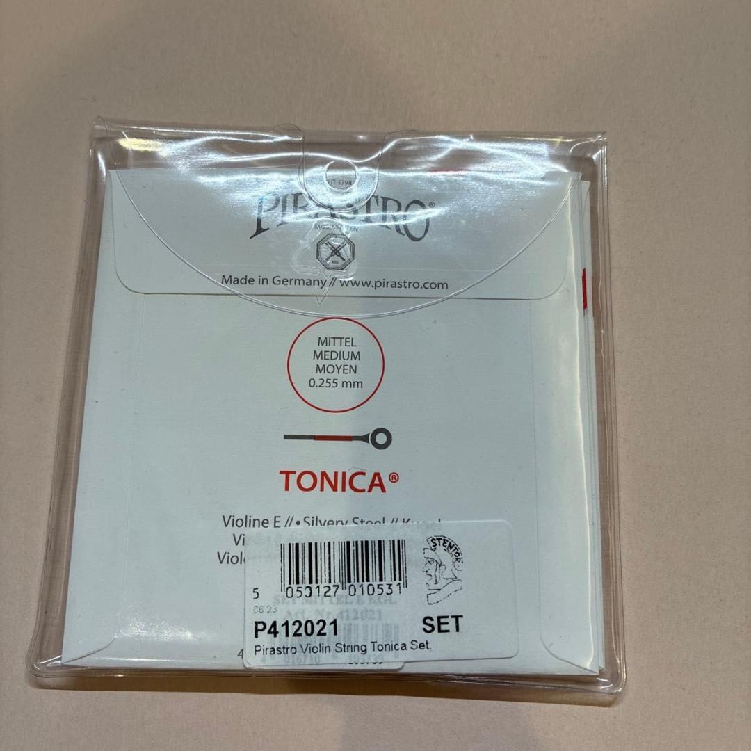 PIRASTRO TONICA バイオリン弦セット 3セット