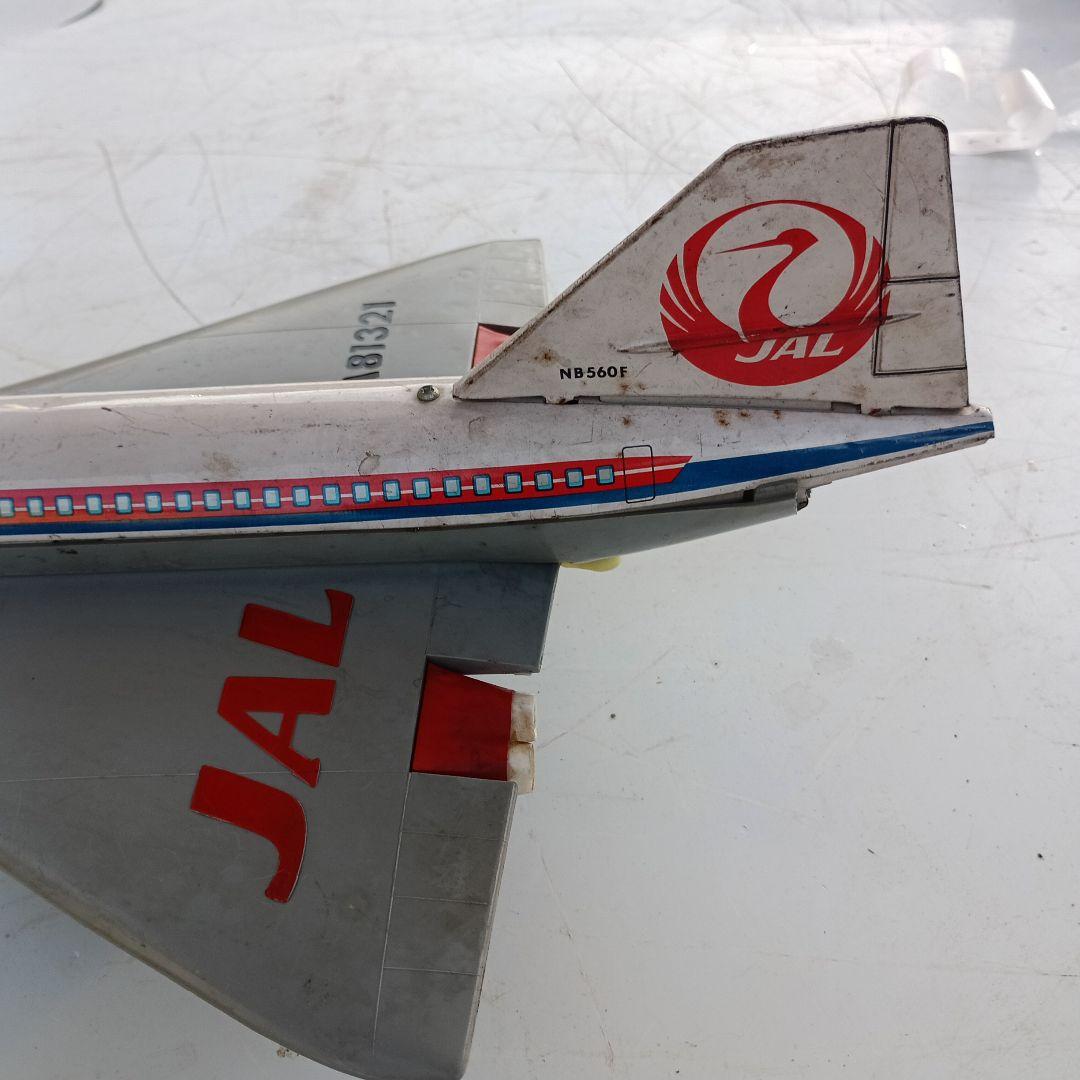 t*t様 ３２００）JAL　コンコルド　ブリキ飛行機　／日本製　ケンリックの表示
