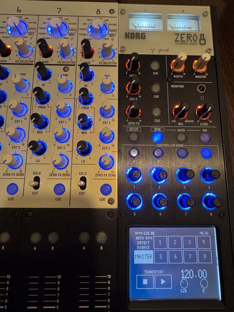 KORG ZERO 8 DJミキサー/LIVEコントローラー 動作確認済 箱あり