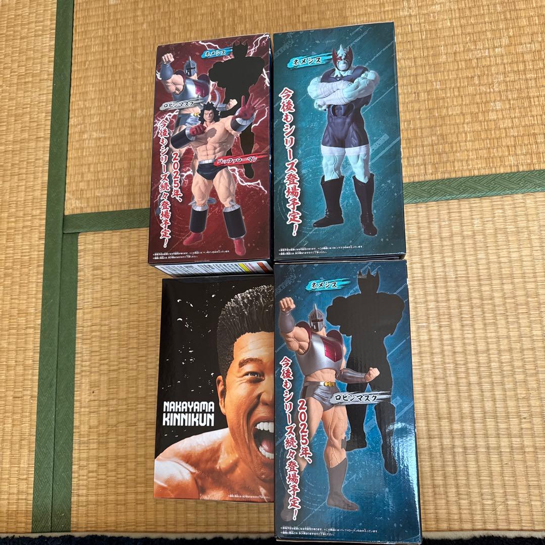 キン肉マンフィギュア４点セット