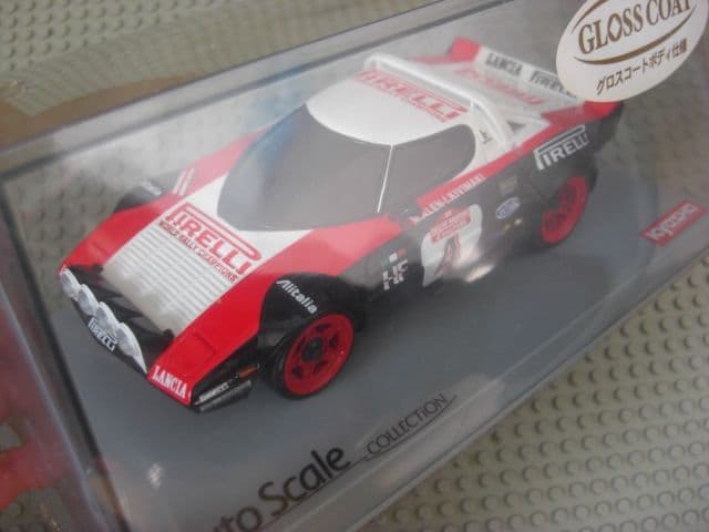 ◆京商 RC MINI-Z 廃版 ランチアストラトス '78 サンレモ No.4
