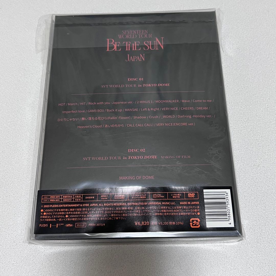 ミュージック SEVENTEEN WORLD TOUR 'BE THE SUN' JAPAN