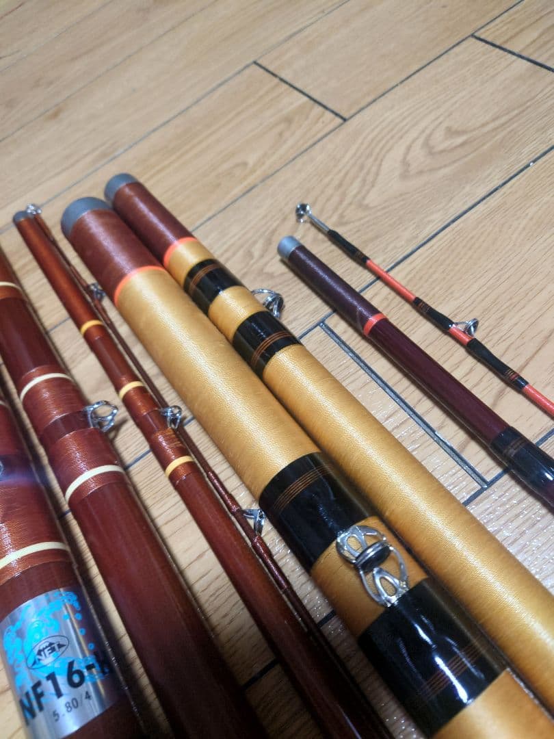 NFT グラス製 石鯛竿 ２セット