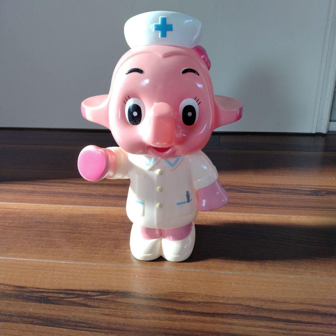 レア 佐藤製薬 サトコちゃん 特大貯金箱 限定非売品　ナース 約25cm