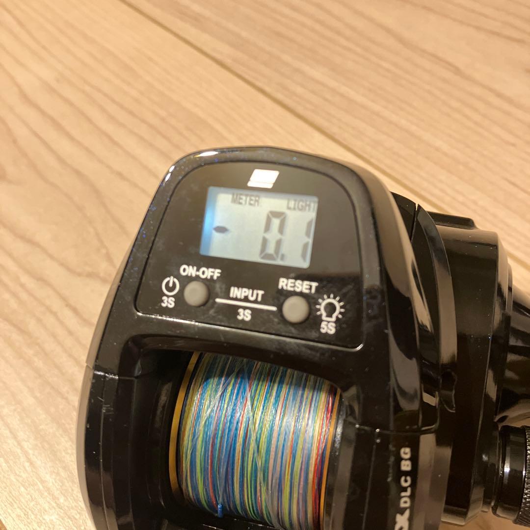 オシアジガー1号600m付きMAX DLC BG パワーギア　右巻　アブガルシア
