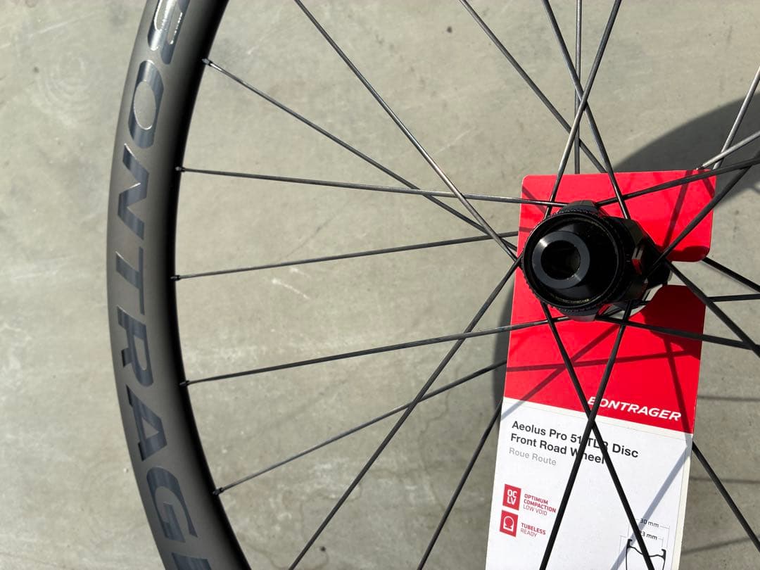 ボントレガー AEOLUS PRO 51 TLR DISC 　フロントのみ