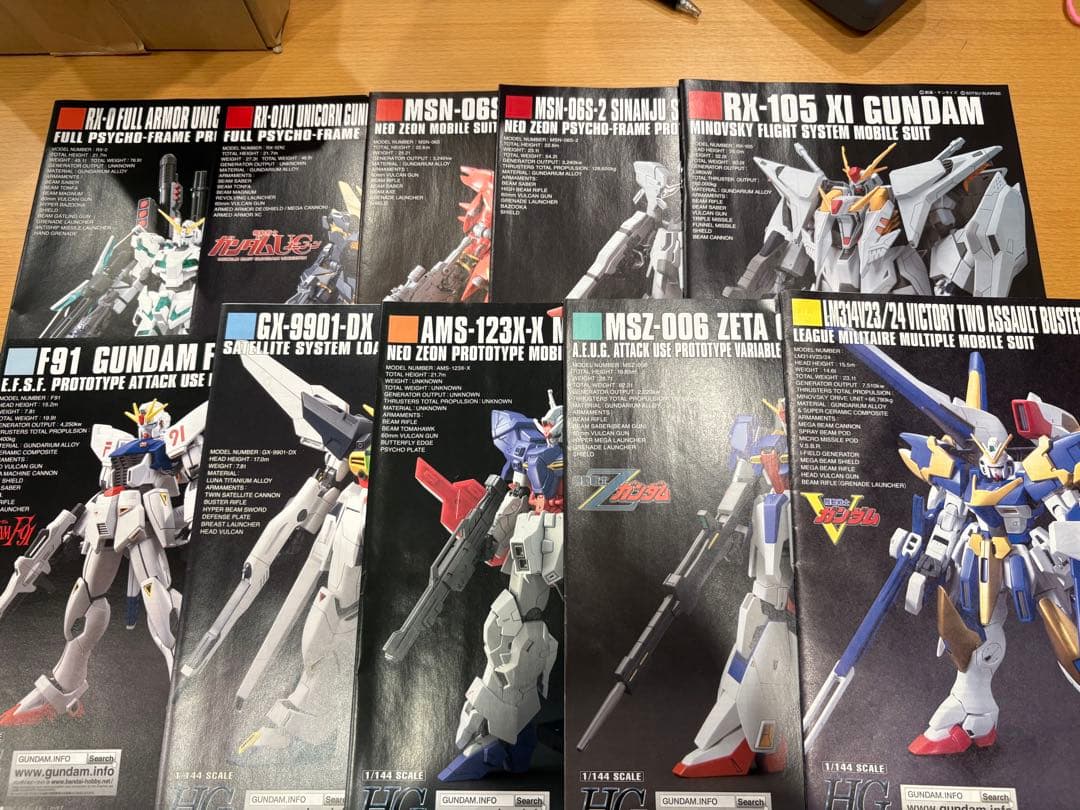 【組立済】ガンプラセット