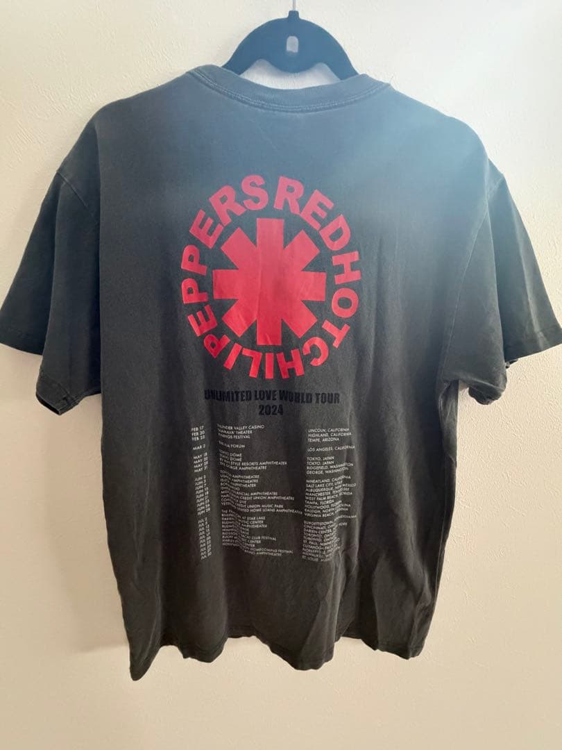 レッチリ 2024 東京ドーム ツアーTシャツ