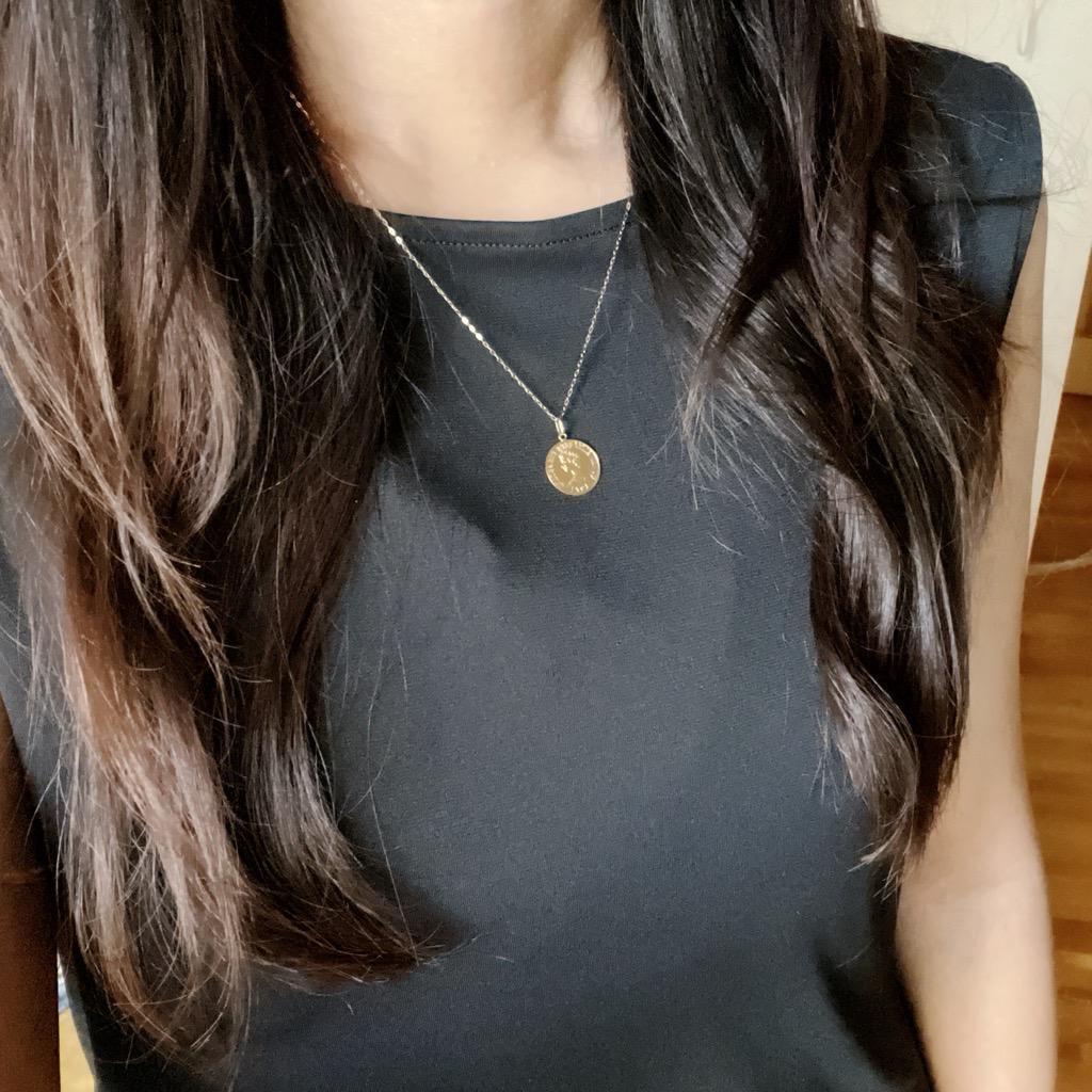 K18  ネックレス トップ 刻印 18K ネックレストップ 新品 L