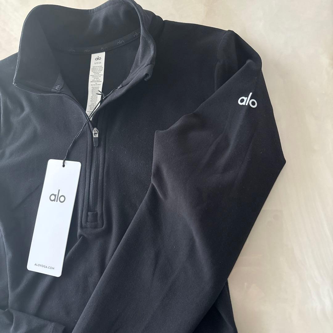 ヨガ・ピラティス alo Alosoft 1/2 Zip Rapid Pullover