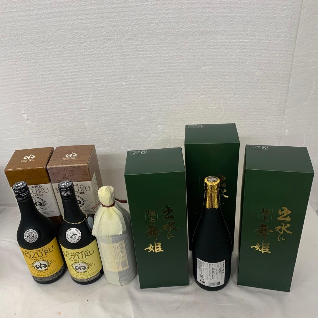 【本格芋焼酎　6本セット】メロー小鶴　音海　出水に舞姫　極上　各720ml