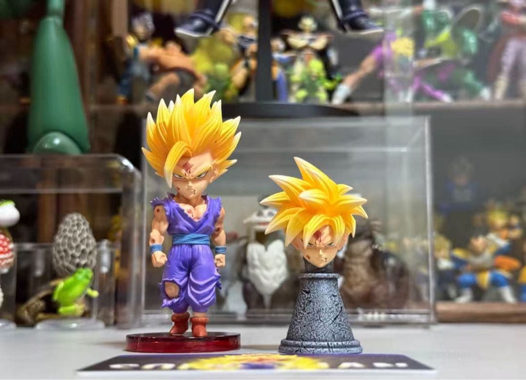 ドラゴンボール 孫悟飯 ガレキ ガレージキット スタチュー X⑦②