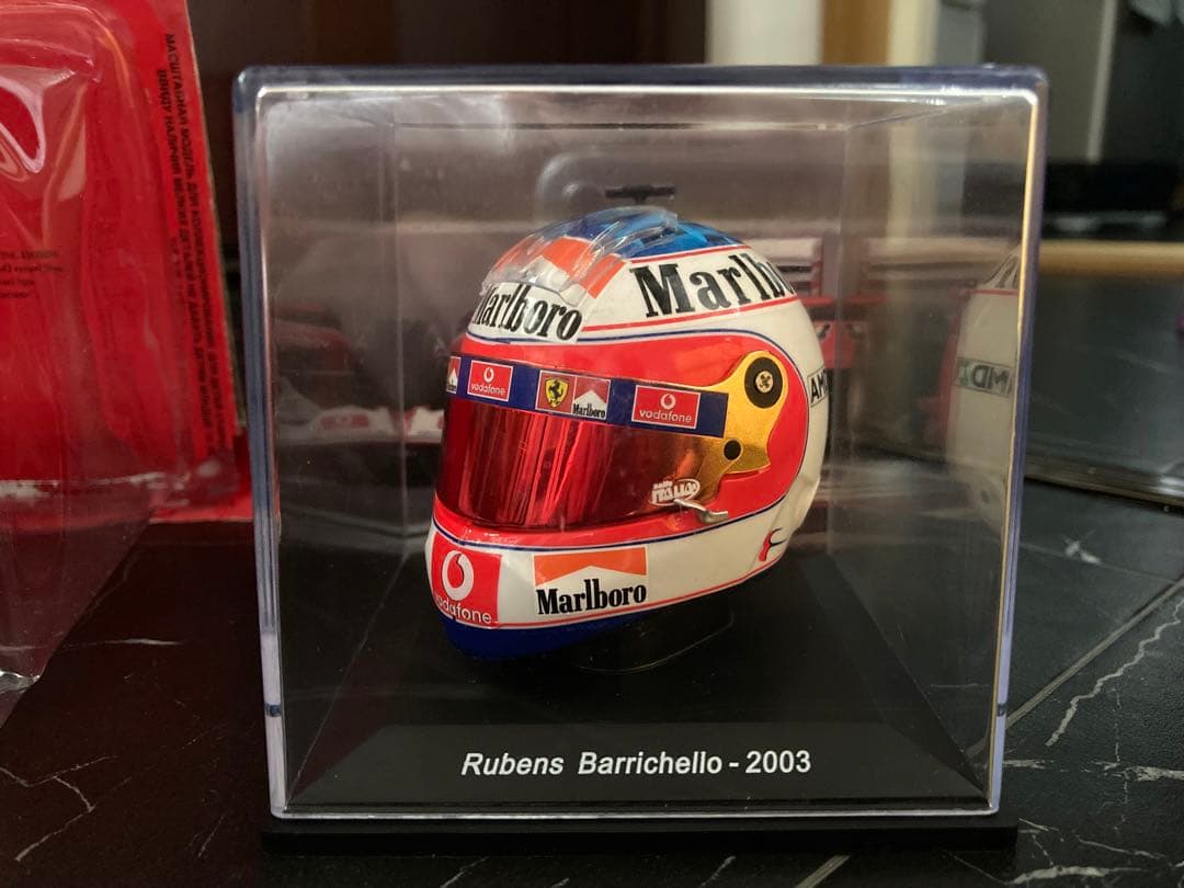 博　2個セット　ビッグスケールF1コレクション　1/5 ヘルメット