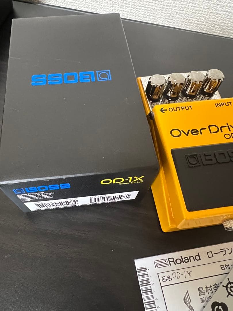 【美品】BOSS OD-1X 箱付き