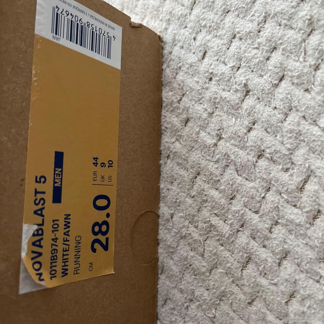 Asics novablast5 28cm アシックス　ノバブラスト5