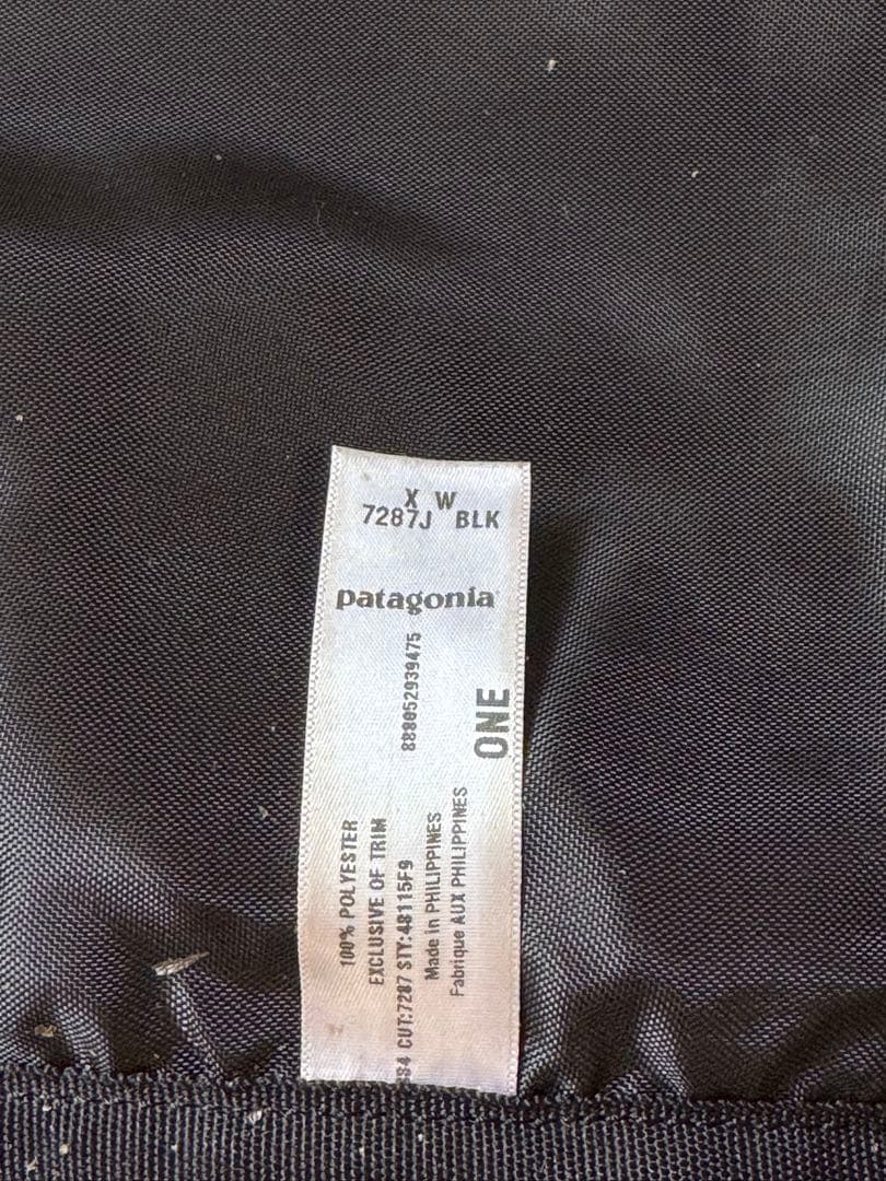 【中古】patagonia パタゴニア ガーメントバッグ　スーツバッグ
