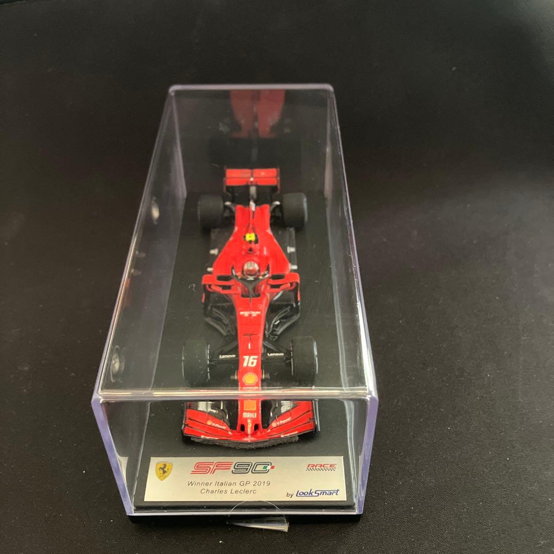 ミニカー Look Smart Ferrari SF90 Charles Leclerc