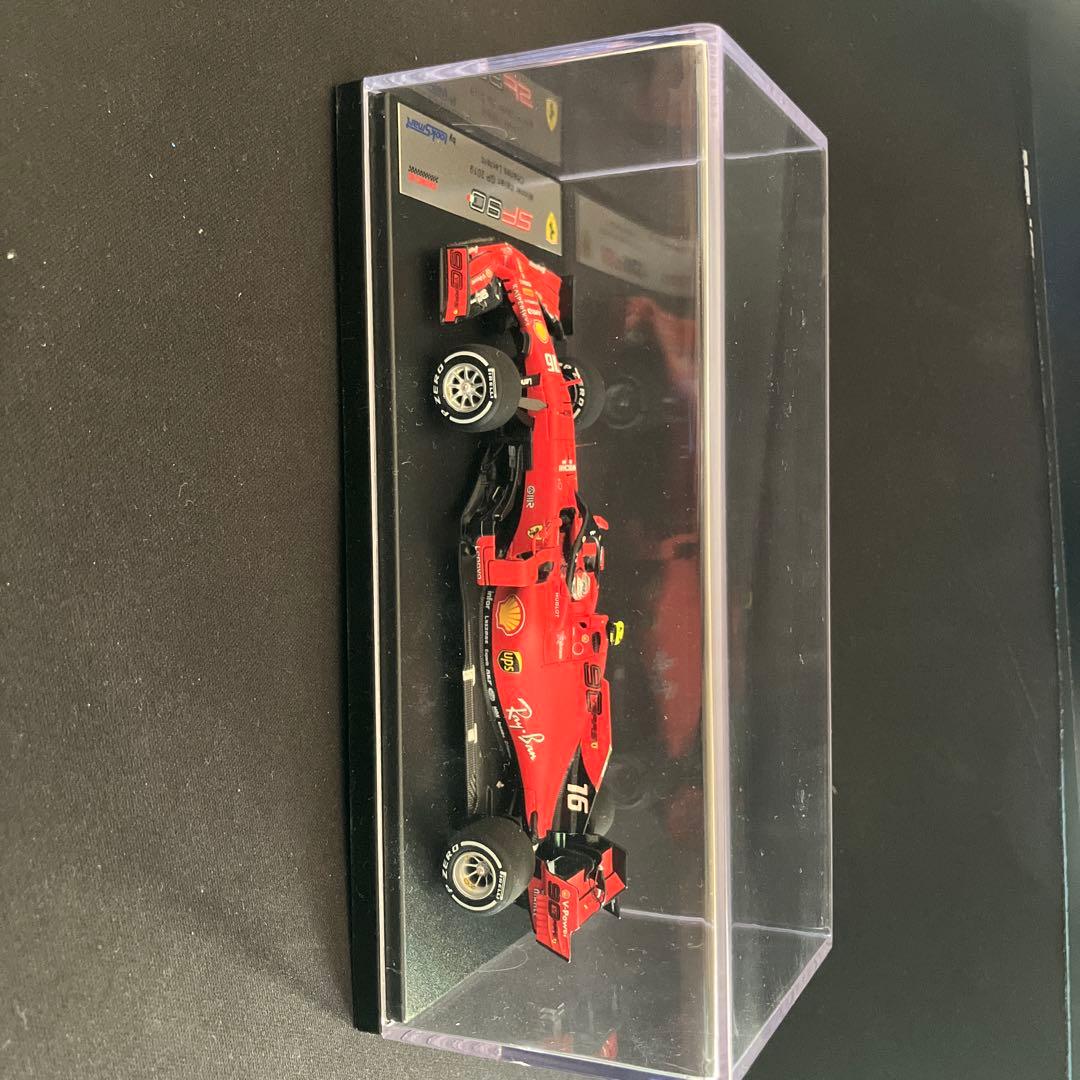 ミニカー Look Smart Ferrari SF90 Charles Leclerc